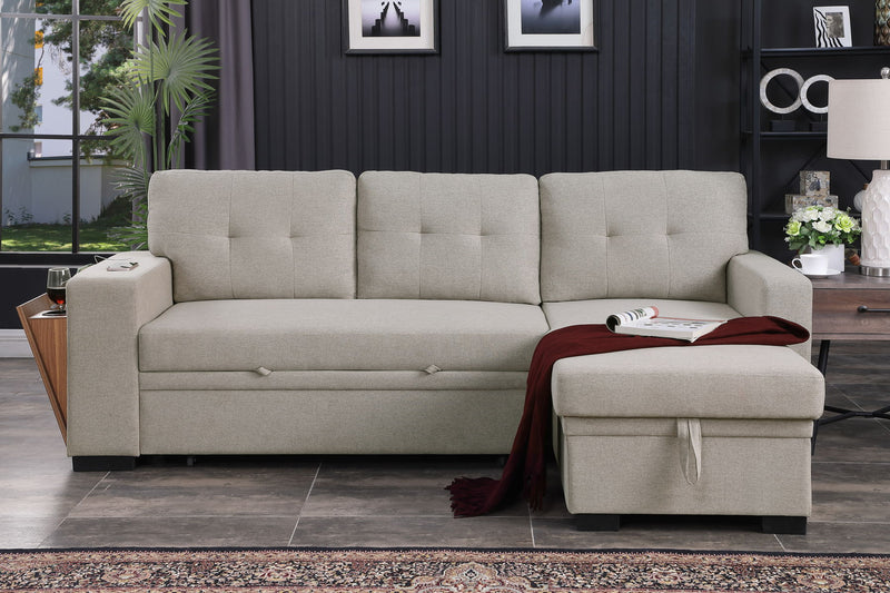 3 Piece Upholstered Sectional