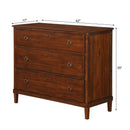 Chamberlin - 3 Drawer Dresser - Brown