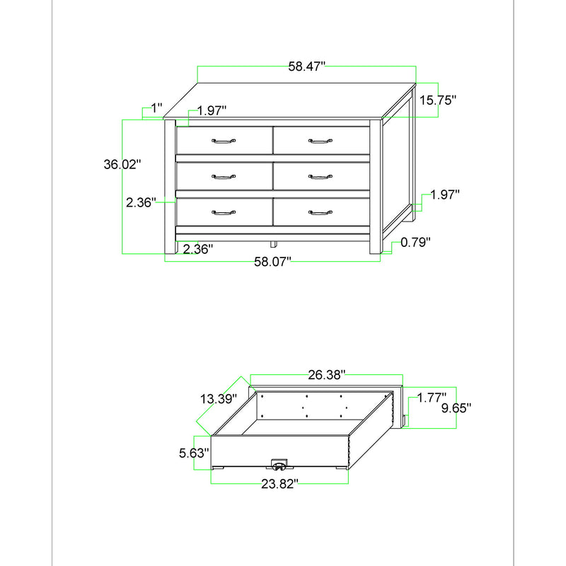 Kicks - 5 Pieces Bedroom Set
