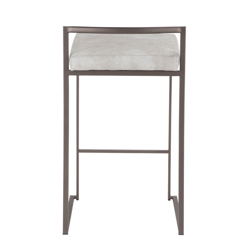 Fuji - Industrial Stackable Counter Stool Elegant Design