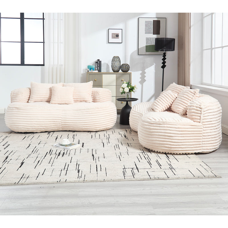 Bean Bag, Lazy Sofa Comfort Lounger High Back Chair