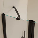 Shower Doors For Bathtub With Tempered Glass