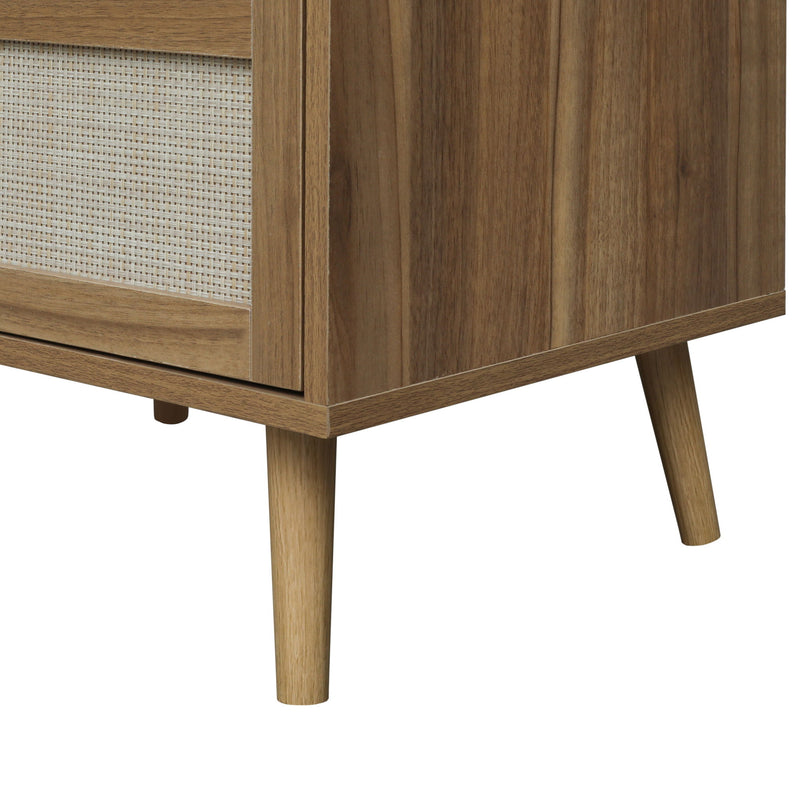 3 Drawer Cabinet, Suitable For Bedroom, Living Room, Study - Walnut