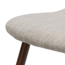 Elegant Dining Chair Set With Fabric