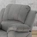 Wide Manual Glider Standard Recliner - Gray