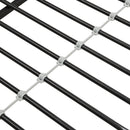 Modern Twin Over Full Metal Bunk Bed With Trundle And Dual Side Ladder And Metal Design - Black / Brown