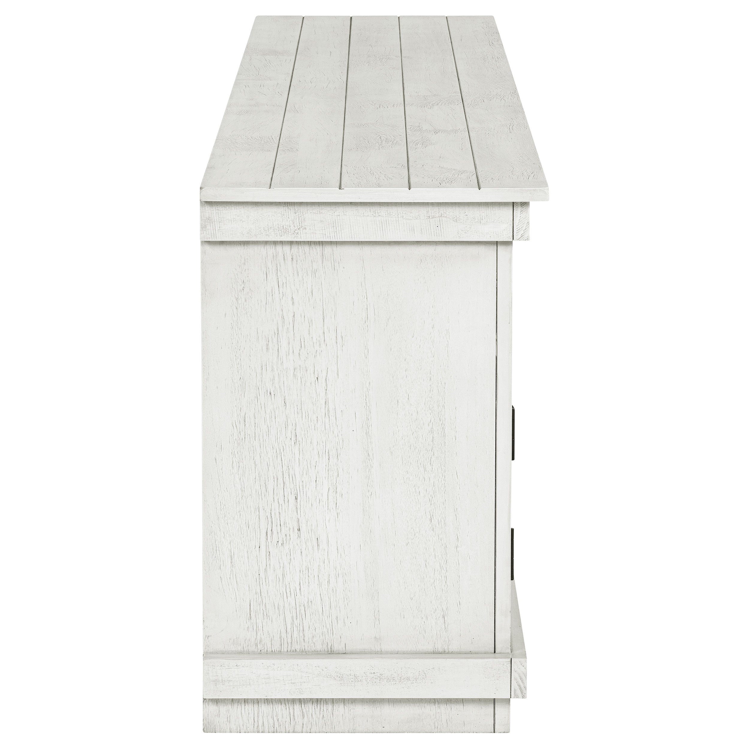 Payne 70-inch TV Stand Media Console Distressed White — view 10