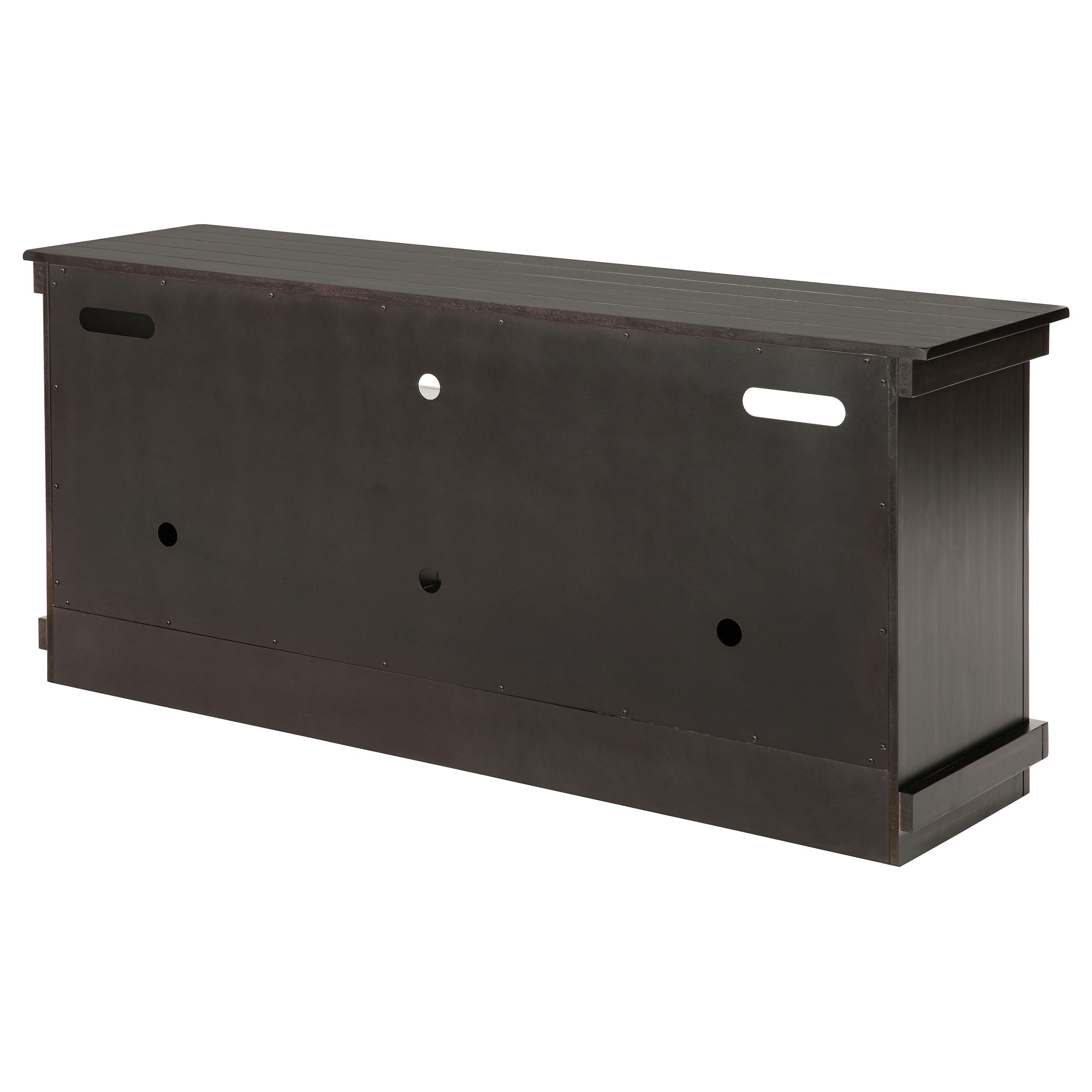 Payne 60-inch TV Stand Media Console Distressed Java — view 9