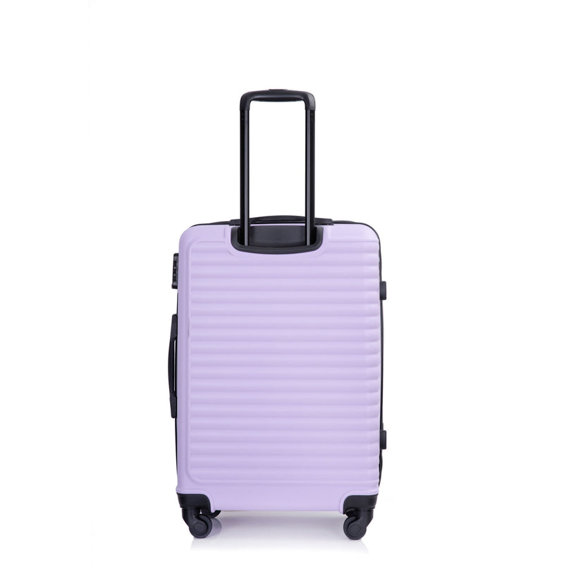 3 Piece Luggage Sets Lightweight Suitcase With Two Hooks, Spinner Wheels, Tsa Lock
