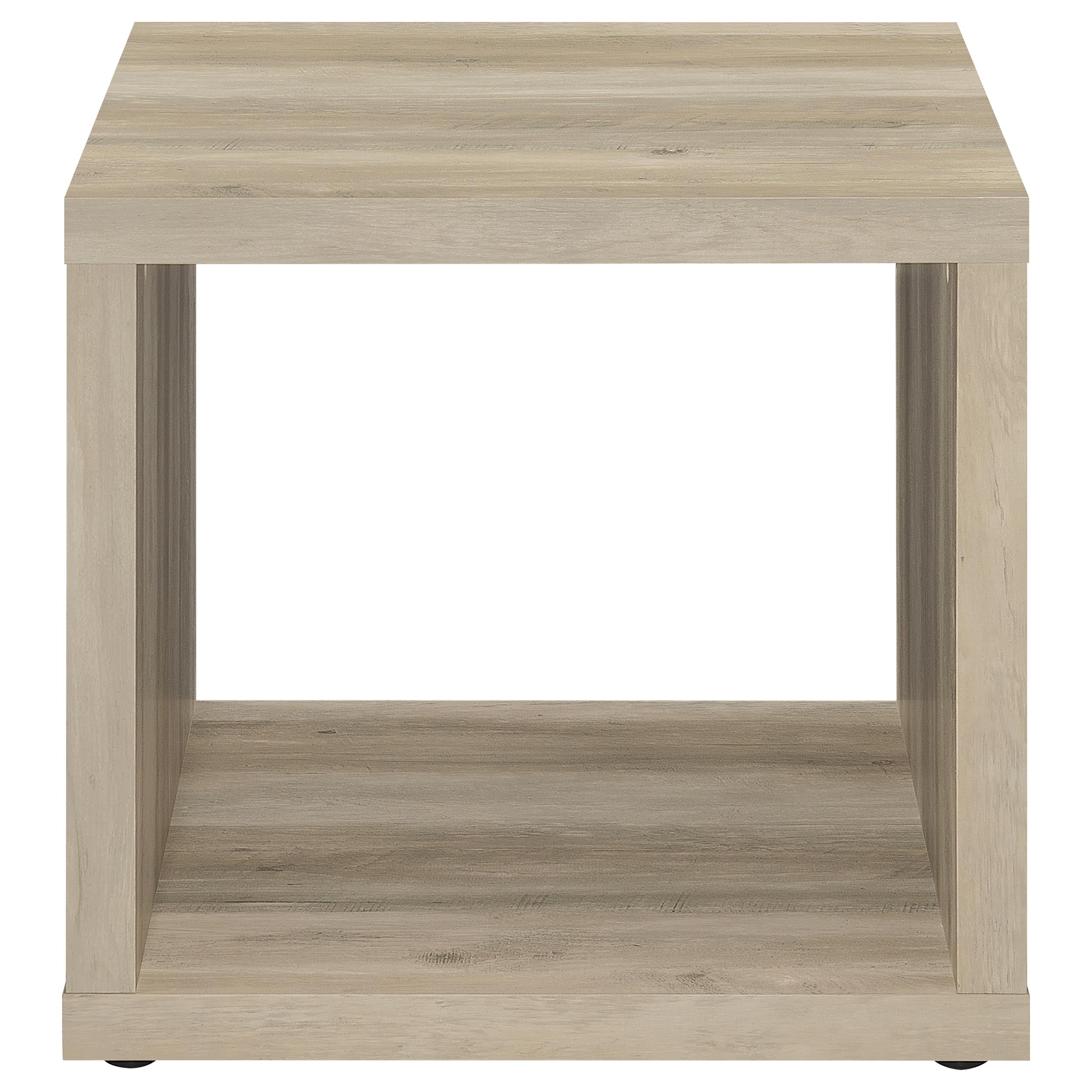 Frisco 3-piece Coffee and End Table Set Distressed Pine — view 4