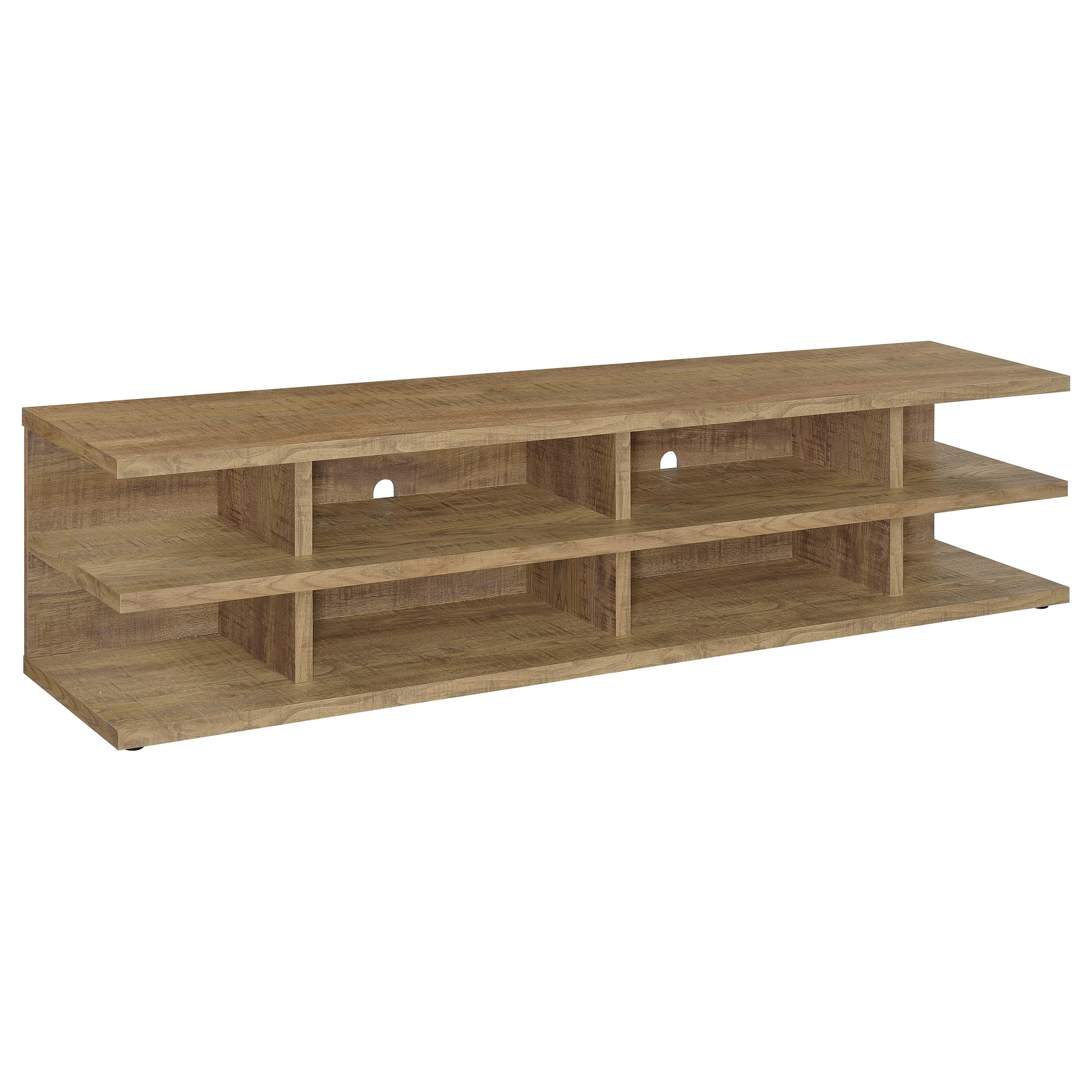 Cartmill 78-inch 2-tier TV Stand Media Console Mango — view 1