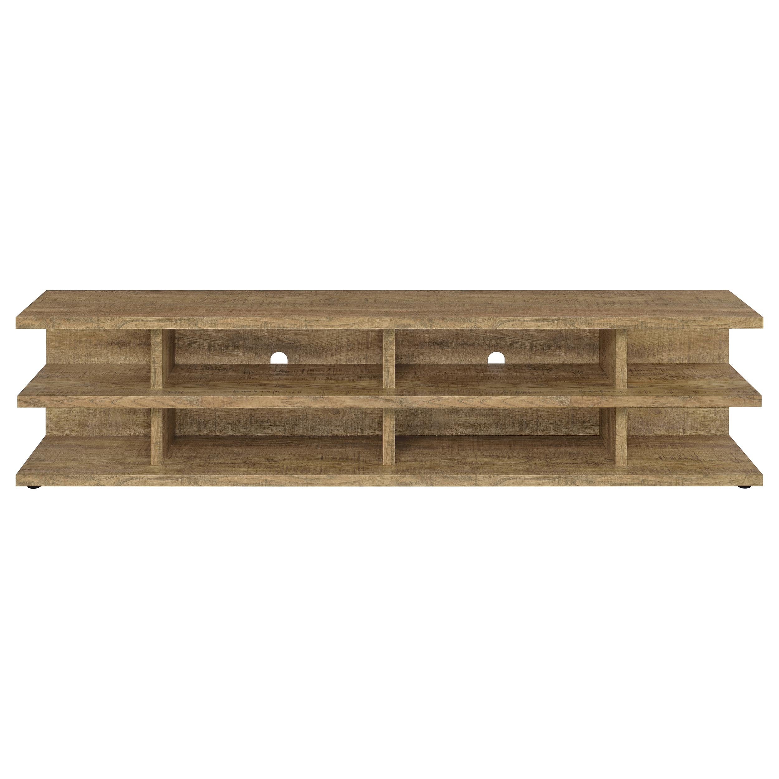 Cartmill 78-inch 2-tier TV Stand Media Console Mango — view 3