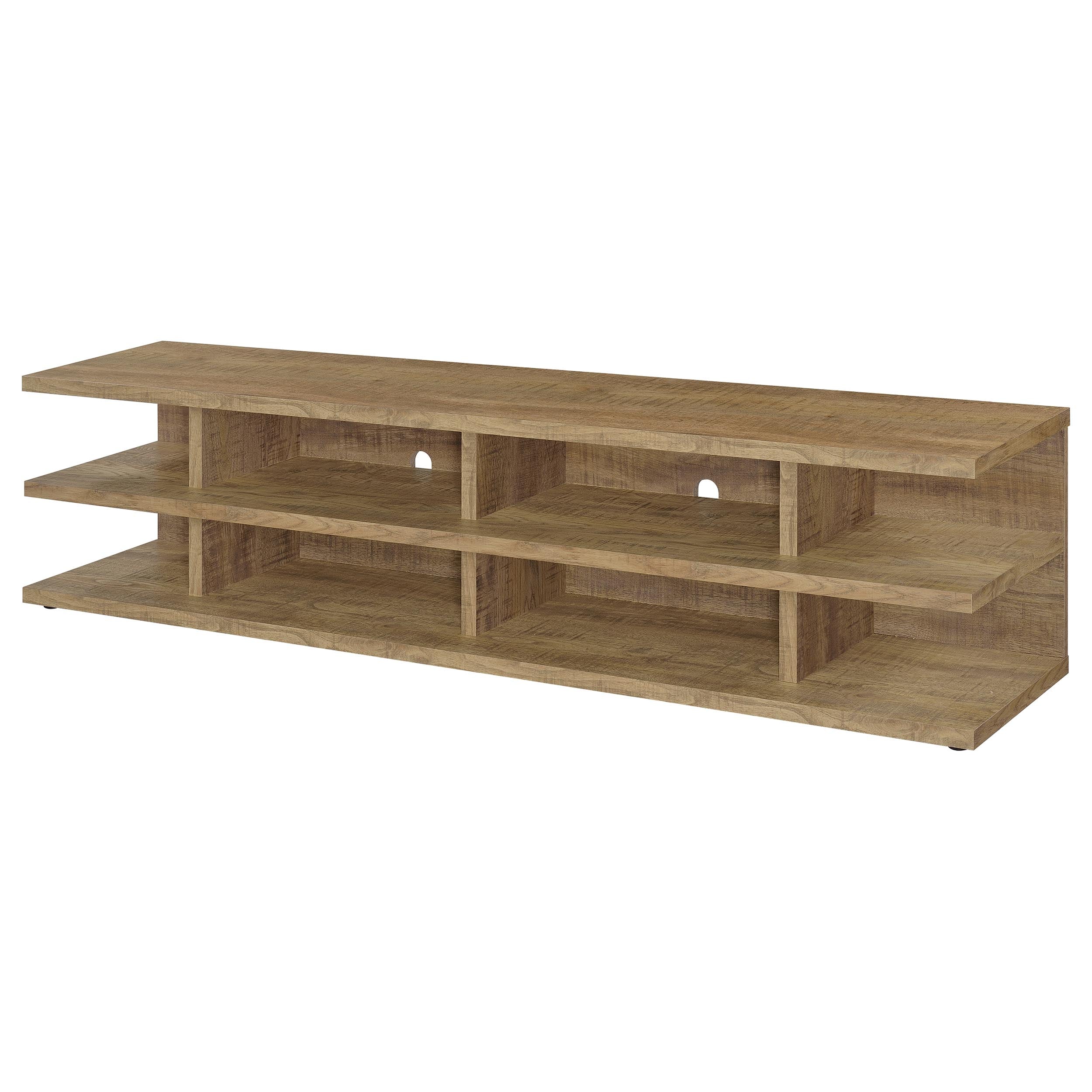 Cartmill 78-inch 2-tier TV Stand Media Console Mango — view 4