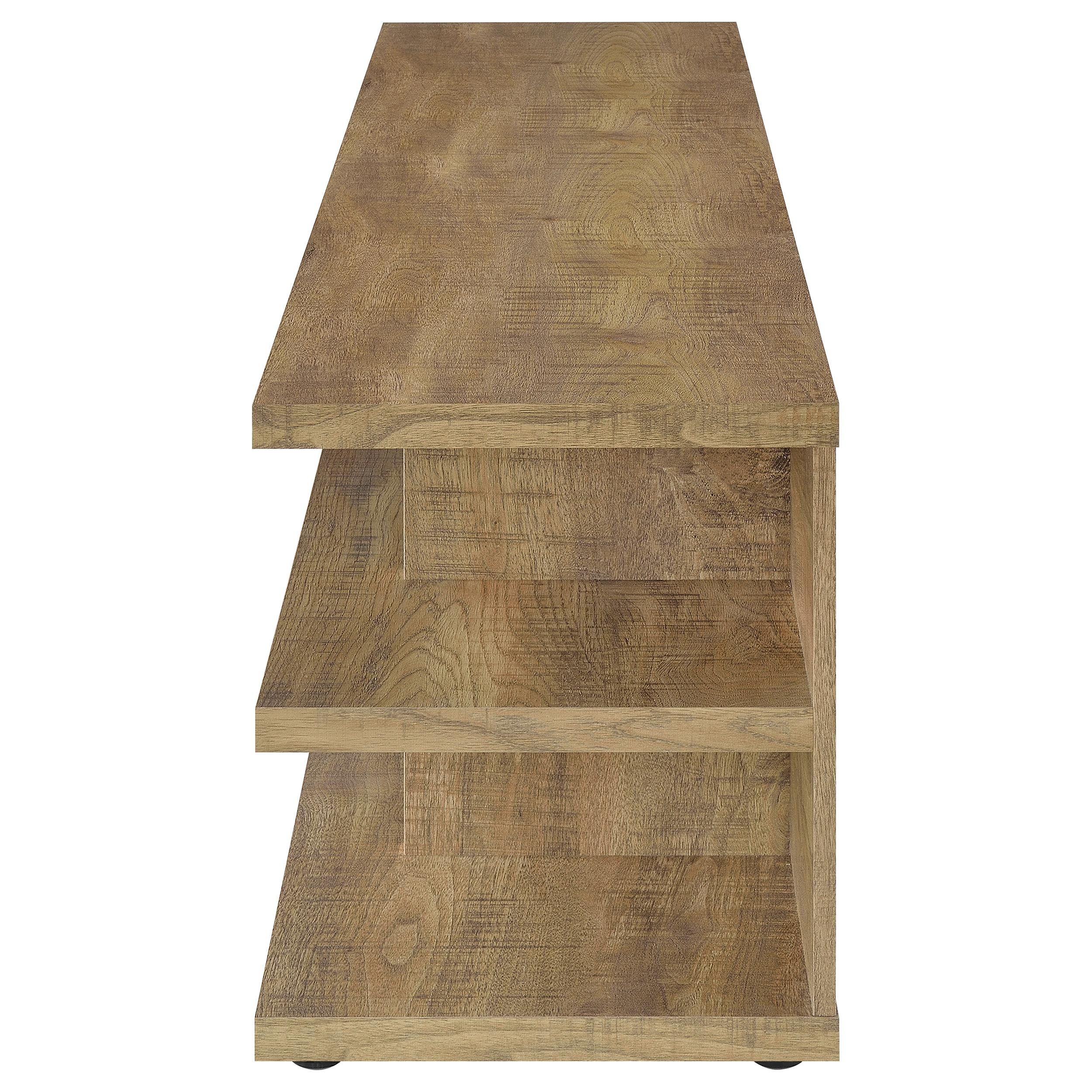 Cartmill 78-inch 2-tier TV Stand Media Console Mango — view 5
