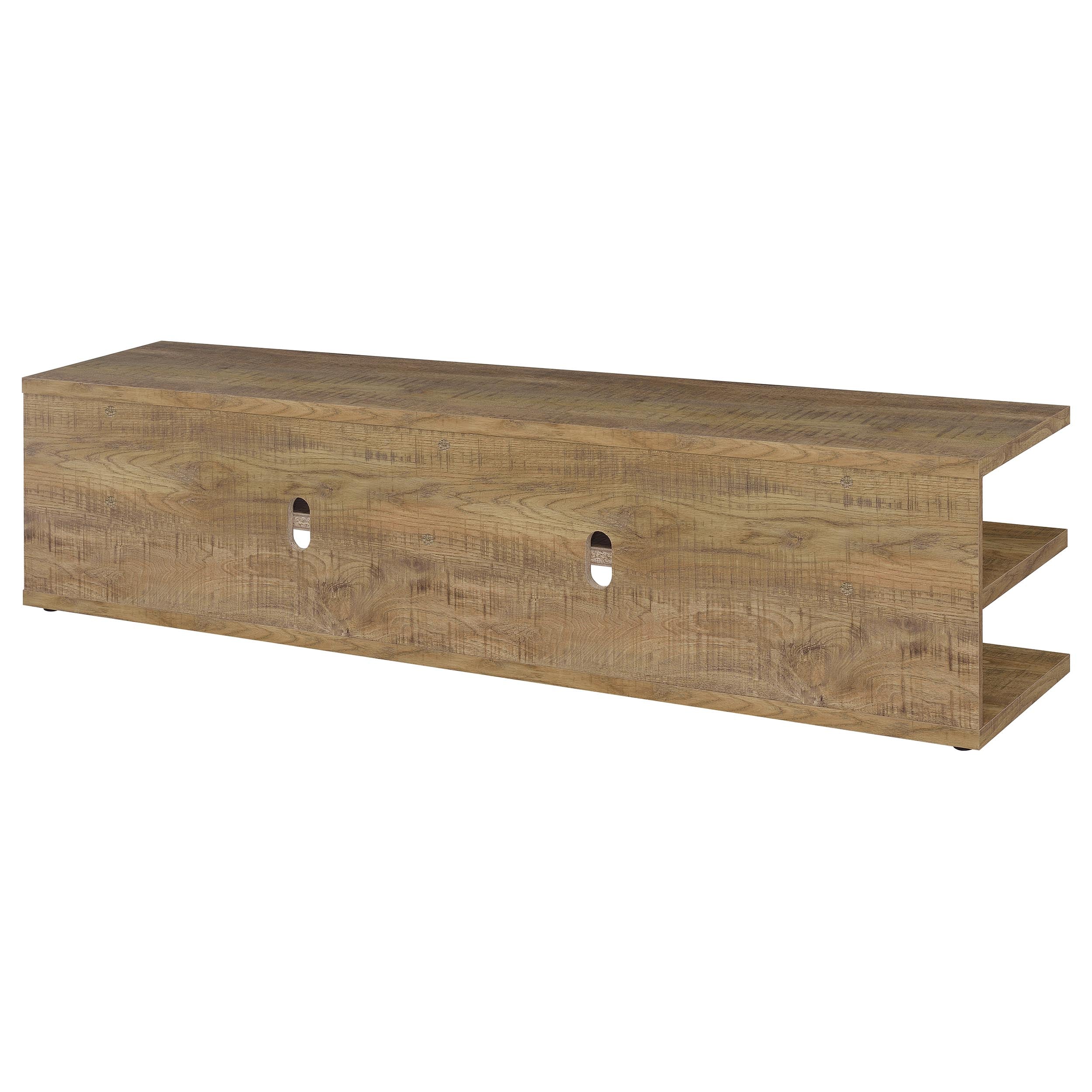 Cartmill 78-inch 2-tier TV Stand Media Console Mango — view 7