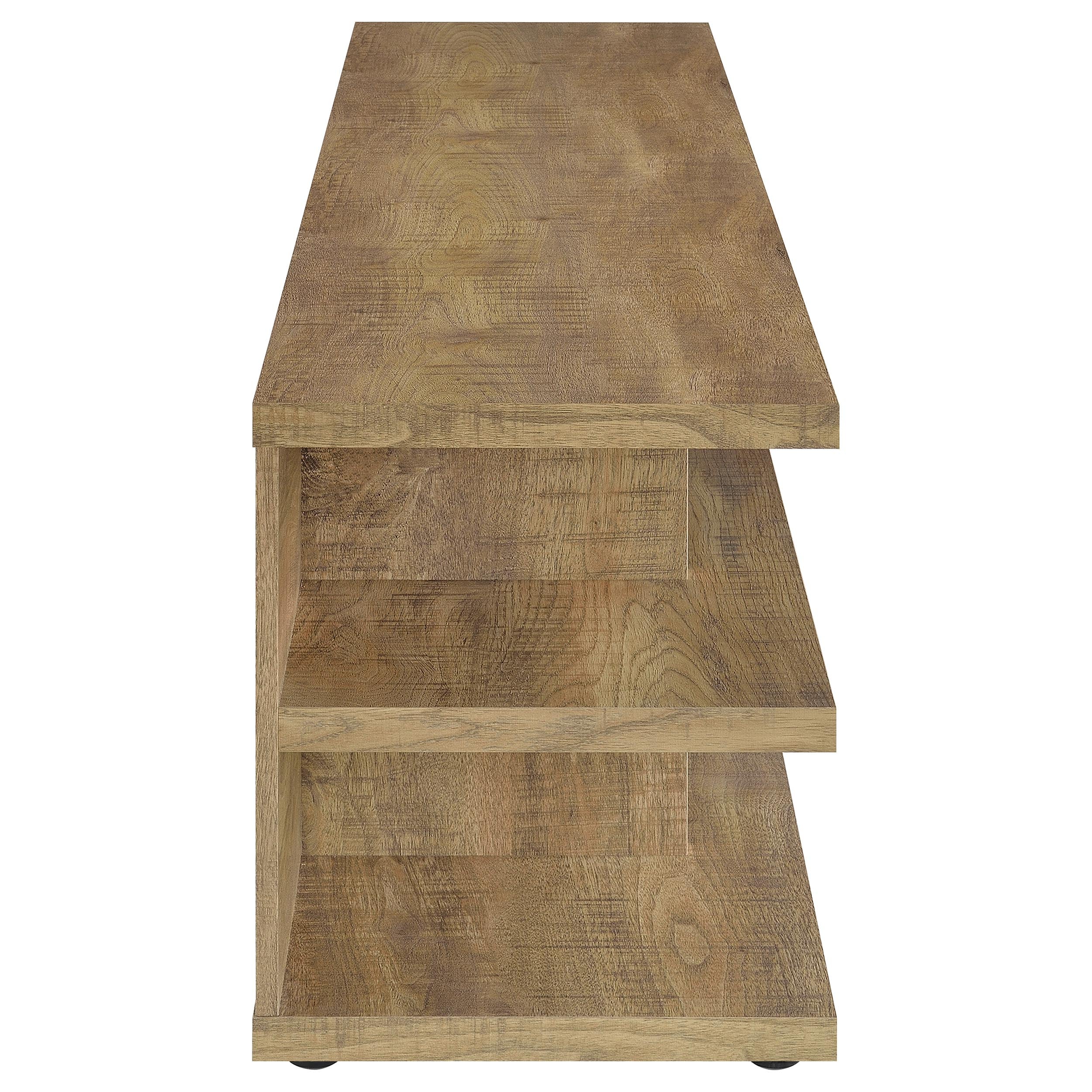 Cartmill 78-inch 2-tier TV Stand Media Console Mango — view 8
