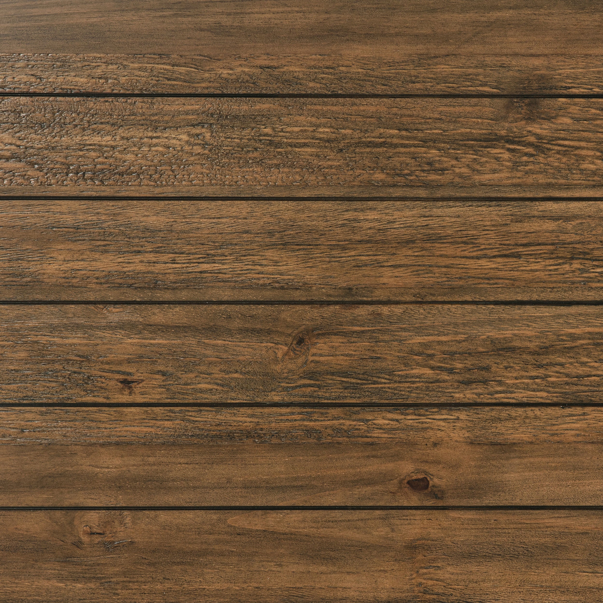 Payne Wood End Table with Shelf Distressed Brown — view 6