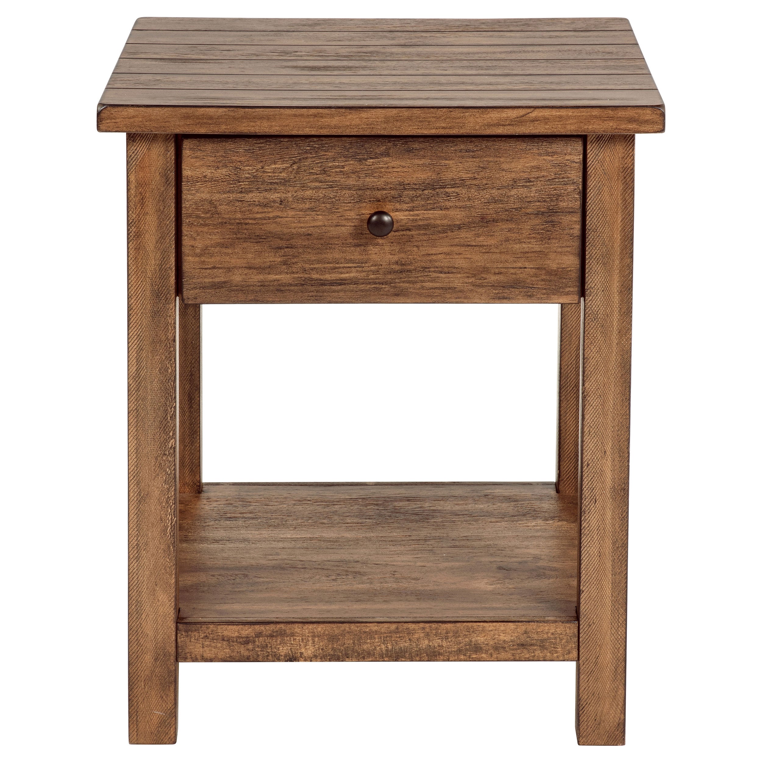 Payne 2-piece Coffee and 1-drawer End Table Set Brown — view 4
