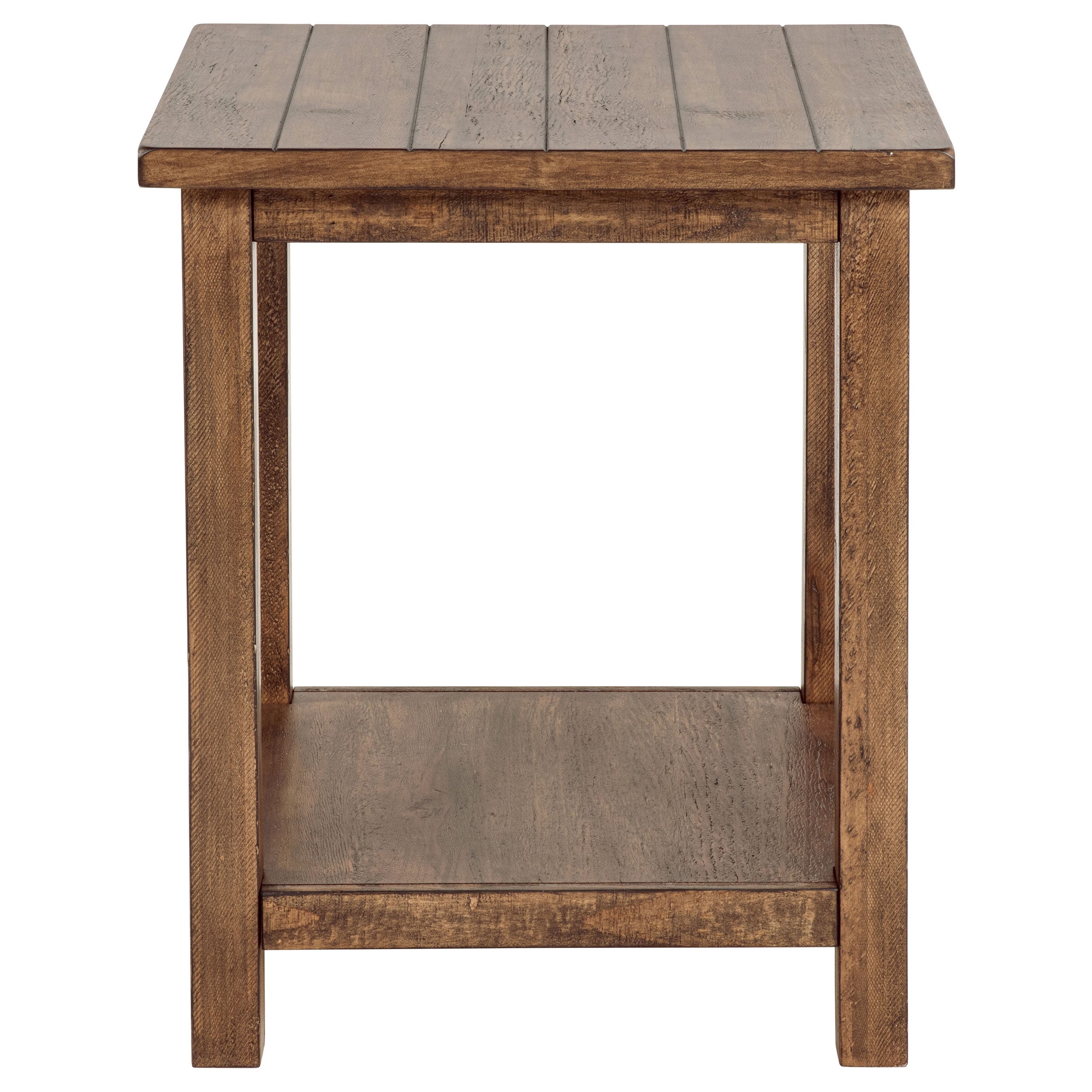 Payne 3-piece Coffee and End Table Set Distressed Brown — view 5