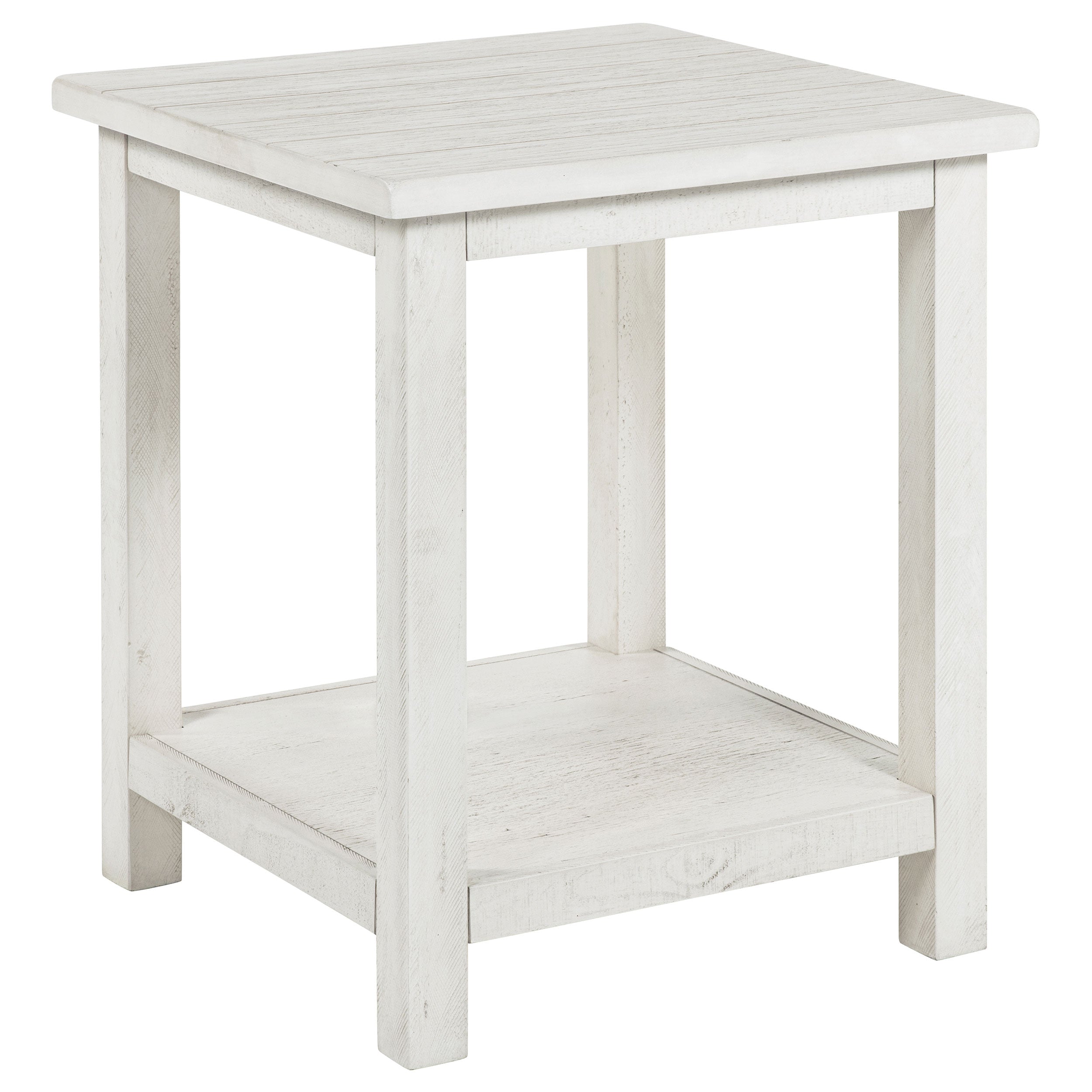 Payne 2-piece Coffee and End Table Set Distressed White — view 3
