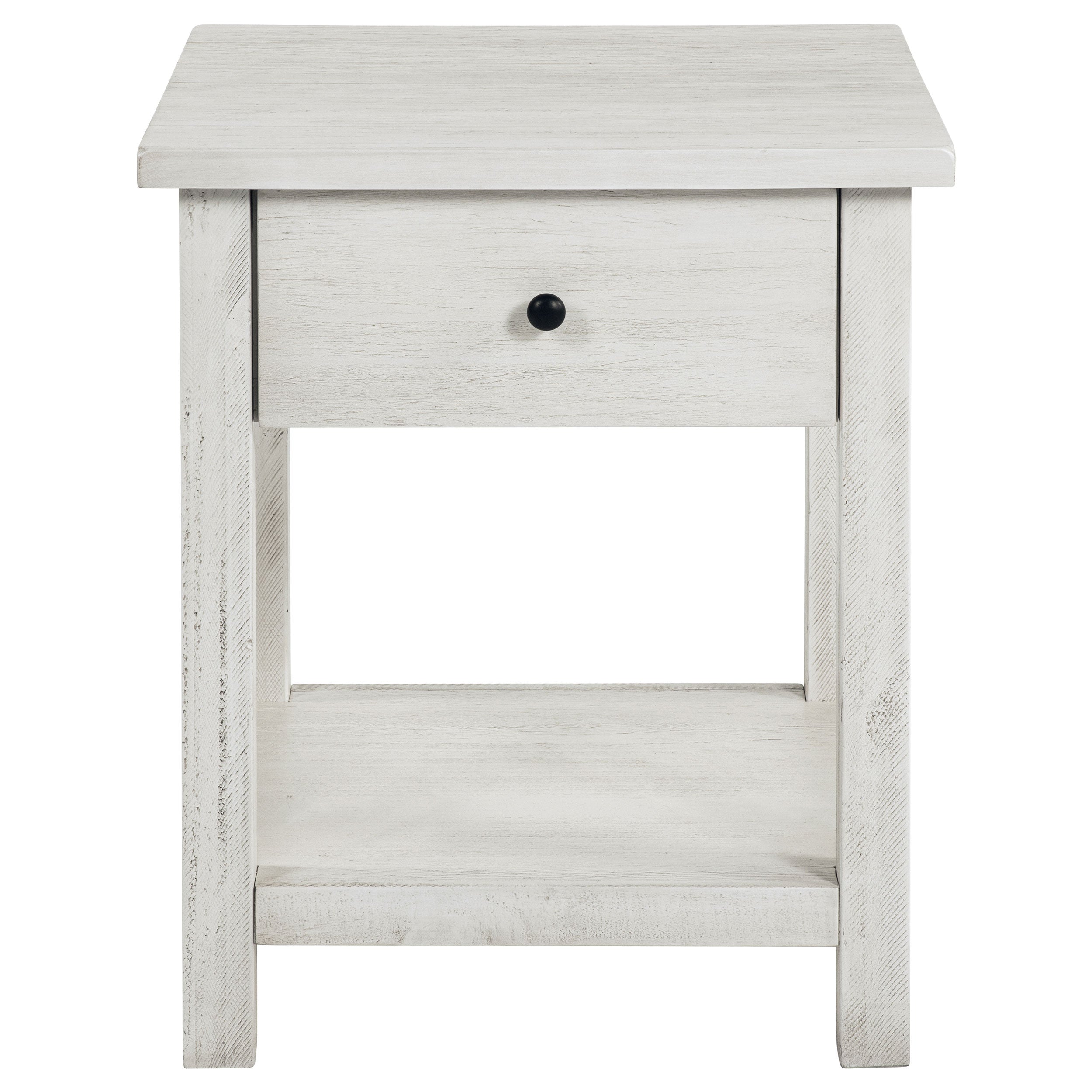 Payne 2-piece Coffee and 1-drawer End Table Set White — view 4