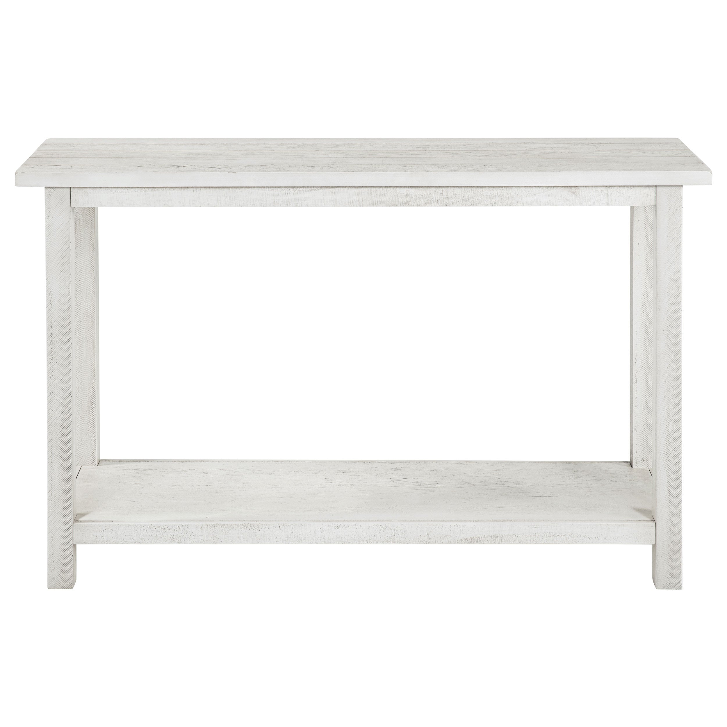 Payne Wood Entryway Sofa Console Table White — view 3