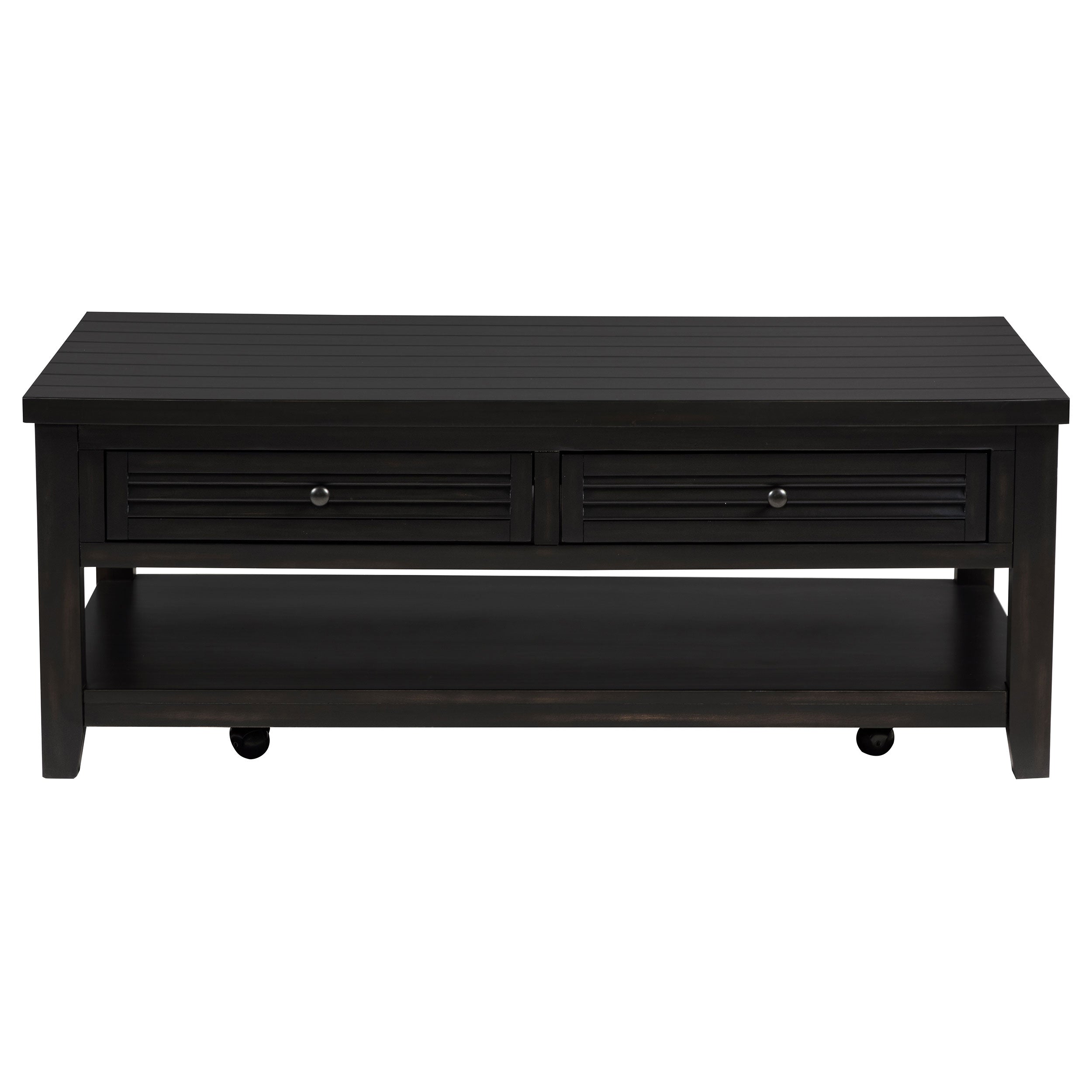 Concord 3-piece Coffee and End Table Set Distressed Java — view 8