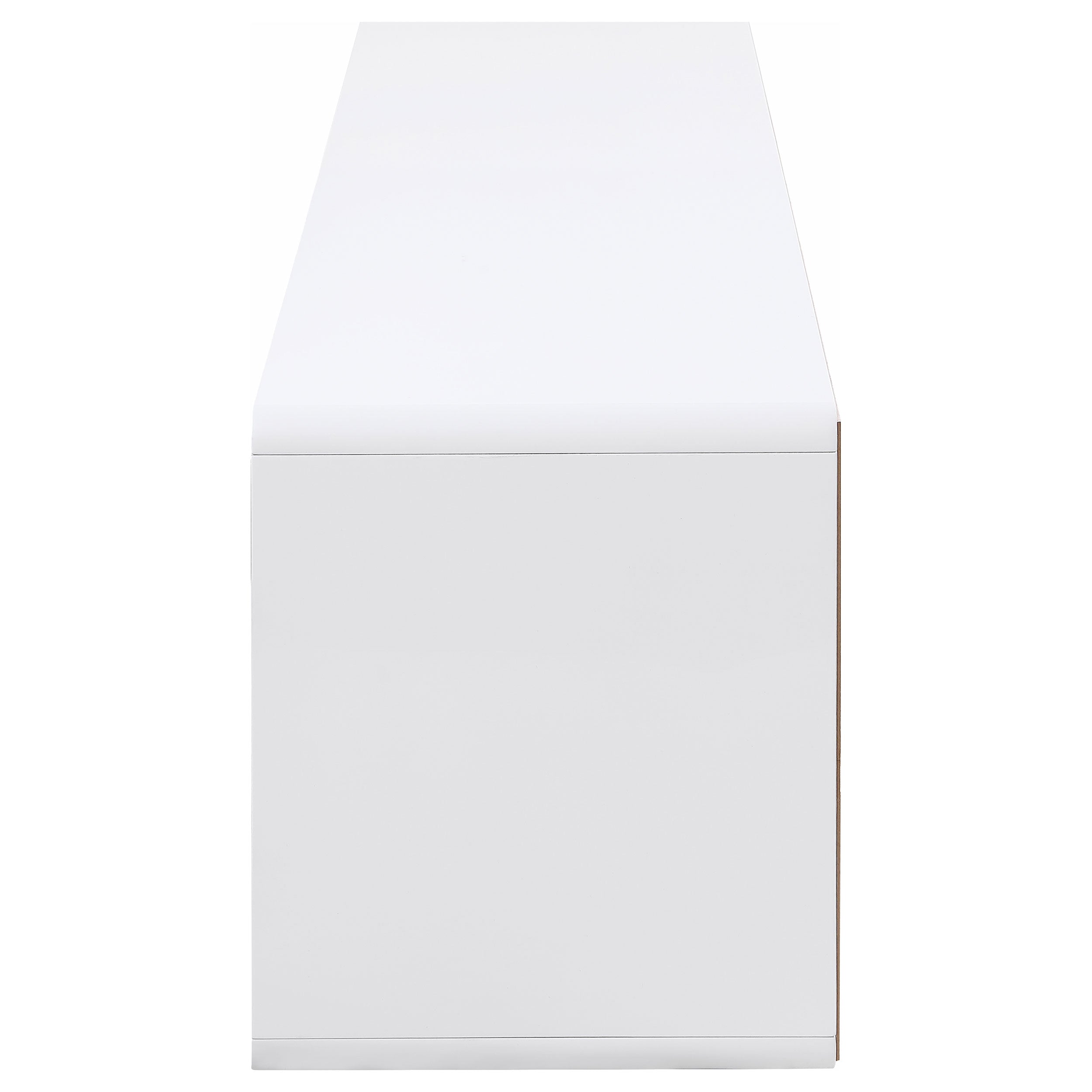 Ellice 71-inch TV Stand Media Console White — view 8