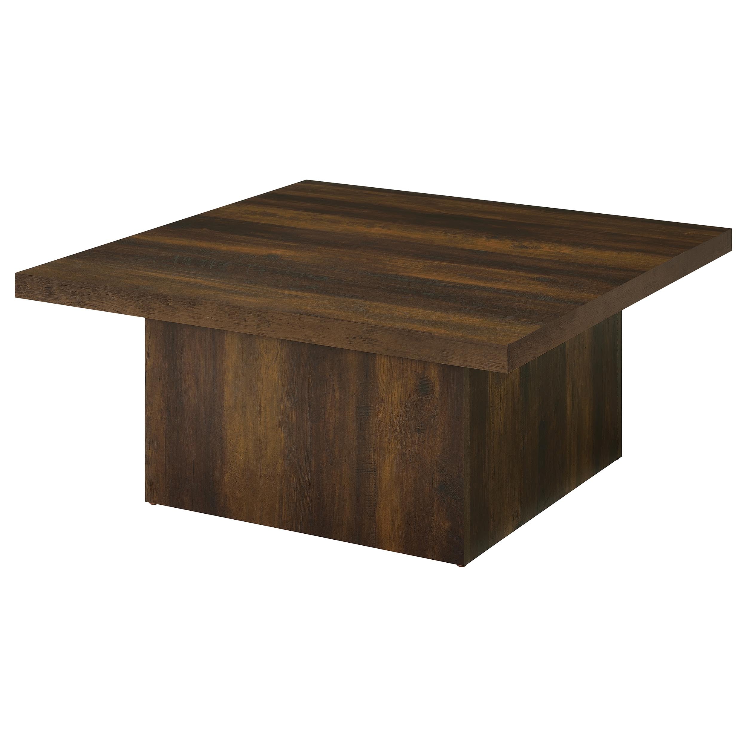 Devar 2-piece Square Coffee and End Table Set Dark Pine — view 10