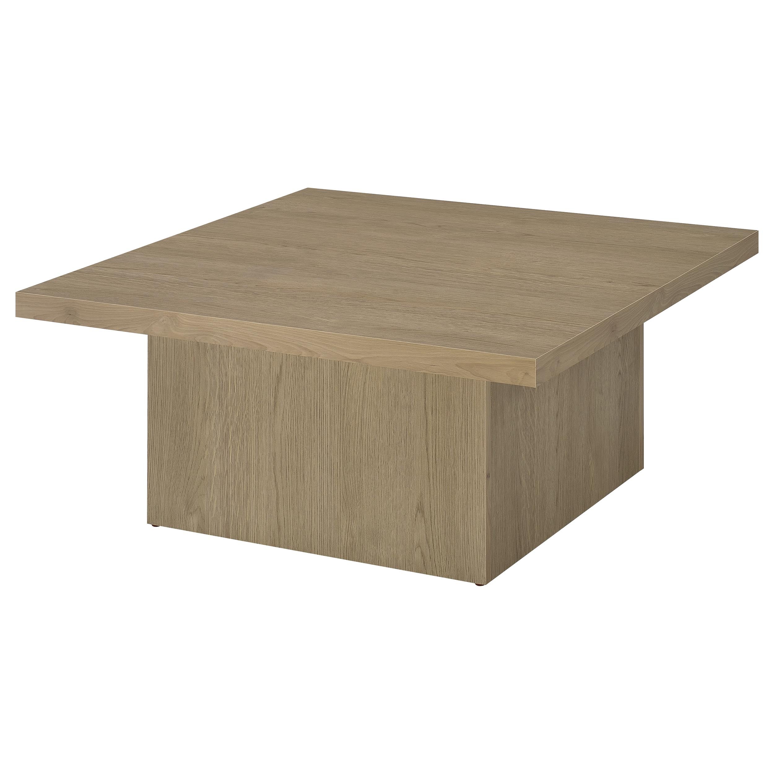 Devar 2-piece Square Cocktail Coffee End Table Set Latte — view 10