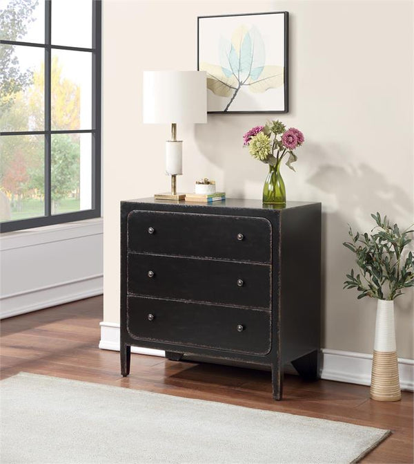 Maxfield Three Rounded Edged Door Storage Chest
