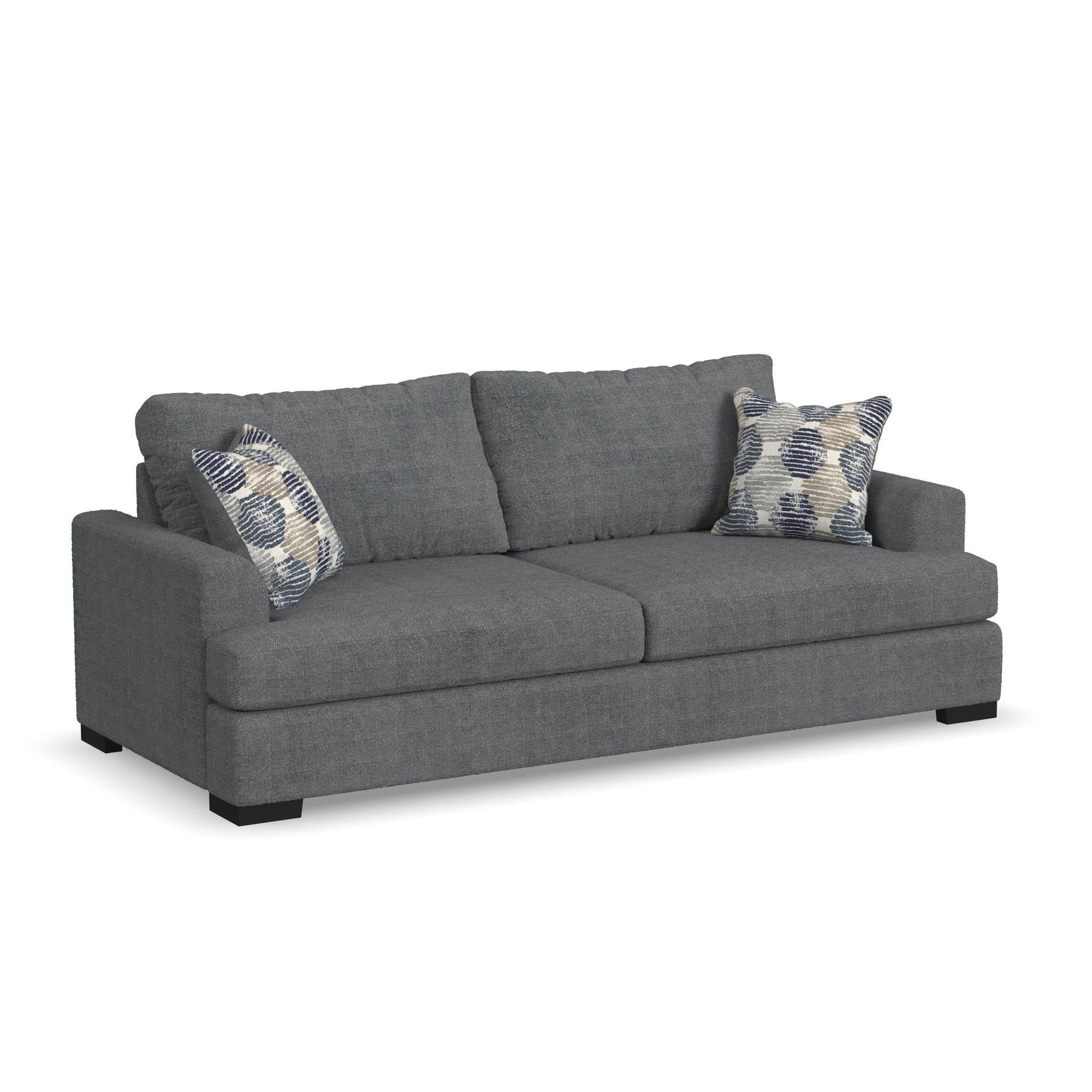 Willow - Fabric Stationary Extra Large Two-Cushion Sofa