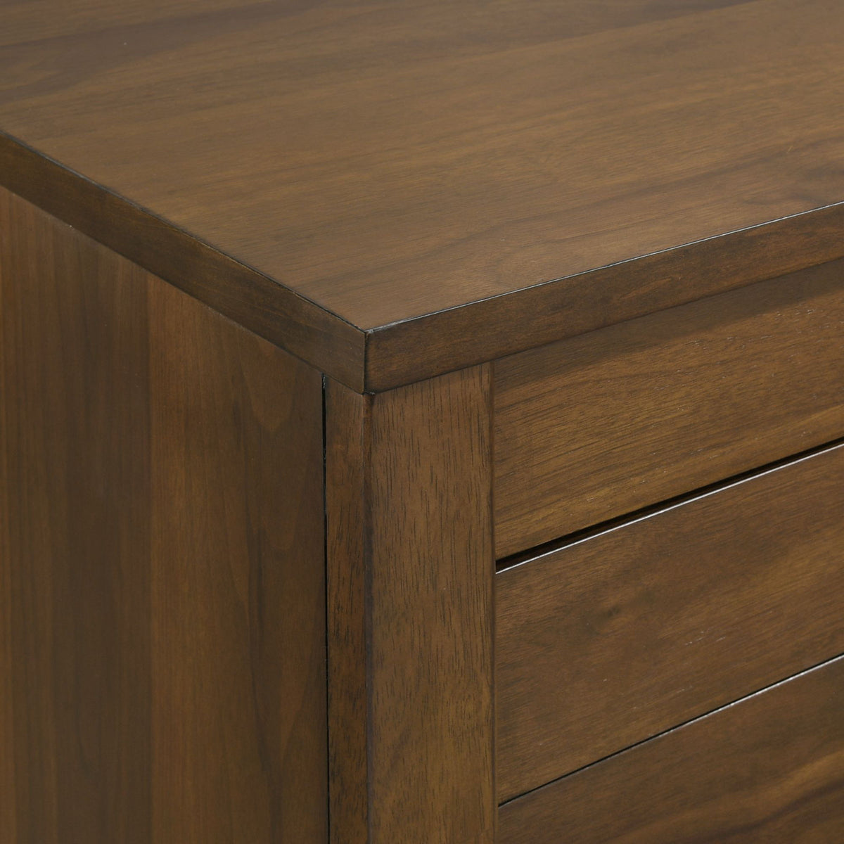Malibu Dressing Table in Walnut by Elements International, view 4