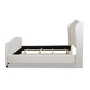 Carmen - Upholstered Wingback Panel Bed Frame