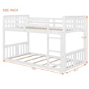 Solid Construction Bunk Bed & Ladder