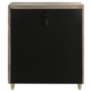 Lorient - 5-Drawer LED Chest Of Drawers - Ivory And Camel