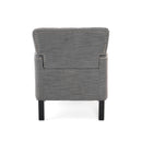Harrison - Tufted Club Chair With Button Tufted Back And Birch Wood Legs