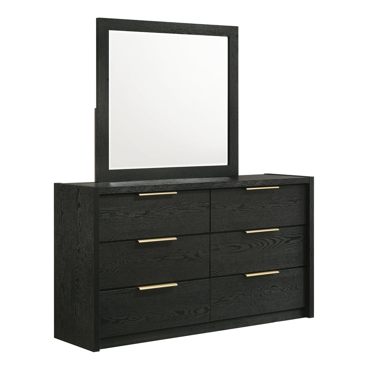 South Bend Dresser For Bedroom in Black by Elements International, view 2