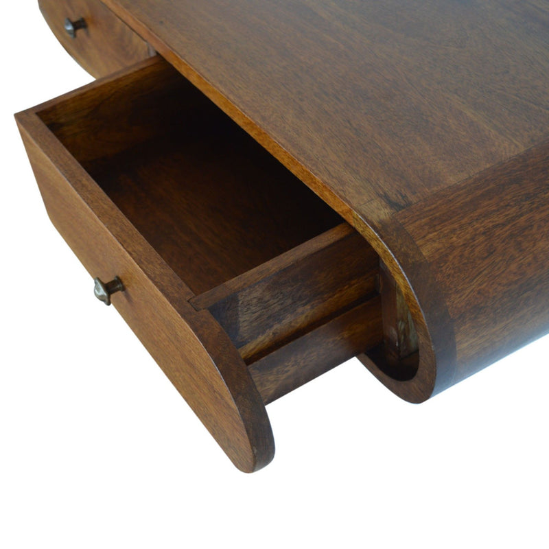 London - Floating Console - Chestnut
