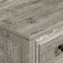 Farmhouse Vintage 7 Drawers Dresser With Natural Texture