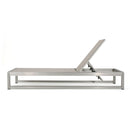 Outdoor Patio Chaise Lounge With 5 Reclining Positions