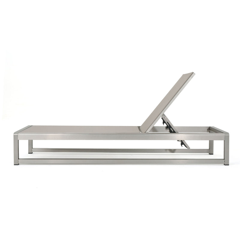 Chaise Lounge With 5 Reclining Positions, Outdoor Patio Lounge Chairs