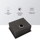 Undermount Steel Kitchen Sink, Deep Single Bowl Basin