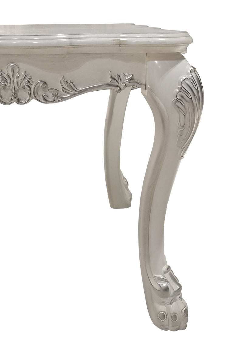 Dresden - End Table - Bone White