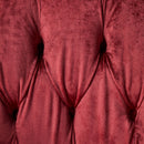 Antique Chesterfield Style Loveseat With Button Tufting