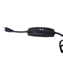 14" Electric Cut Off Saw Wet / Dry Concrete Saw Cutter With Guide Roller And Water Line Attachment, 3000W - Black / Silver