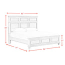 Whit-Ash - Panel Bed