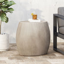 Outdoor Oval Shaped Side Table