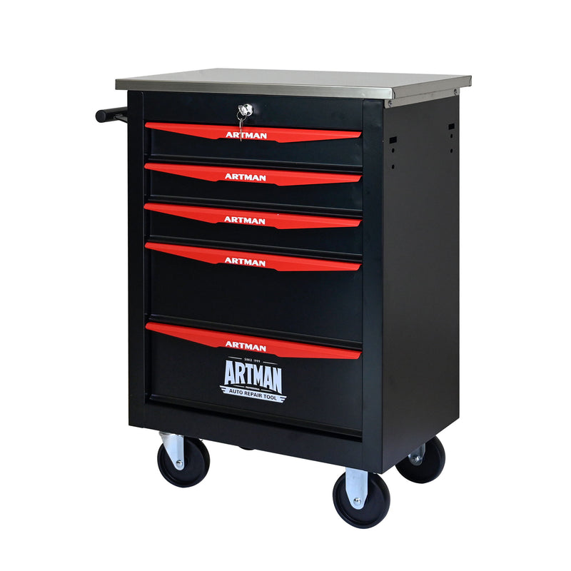 Drawer Multifunctional Tool Cart With Wheels For Garage
