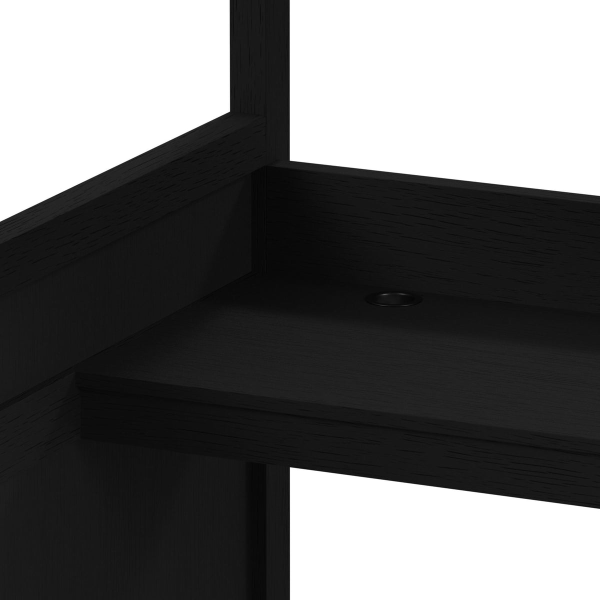 Ridgemont Loft Complete Bunk Bed in Black by Elements International, view 10